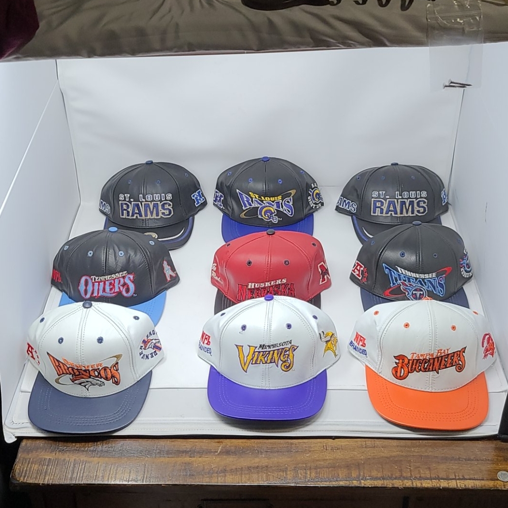 New Vintage Leather ball caps You Choose